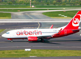 Air Berlin muss sich dringend aus den roten Zahlen retten