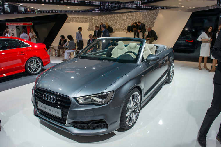 Der neue Audi A3 Cabrio auf der Messe